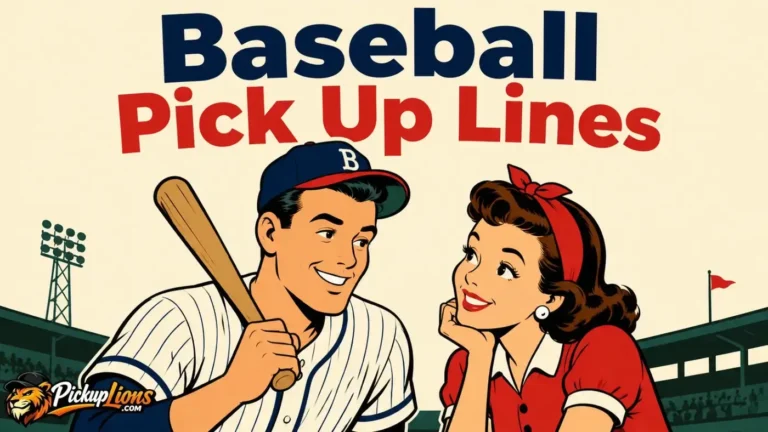 Baseball Pick Up Lines