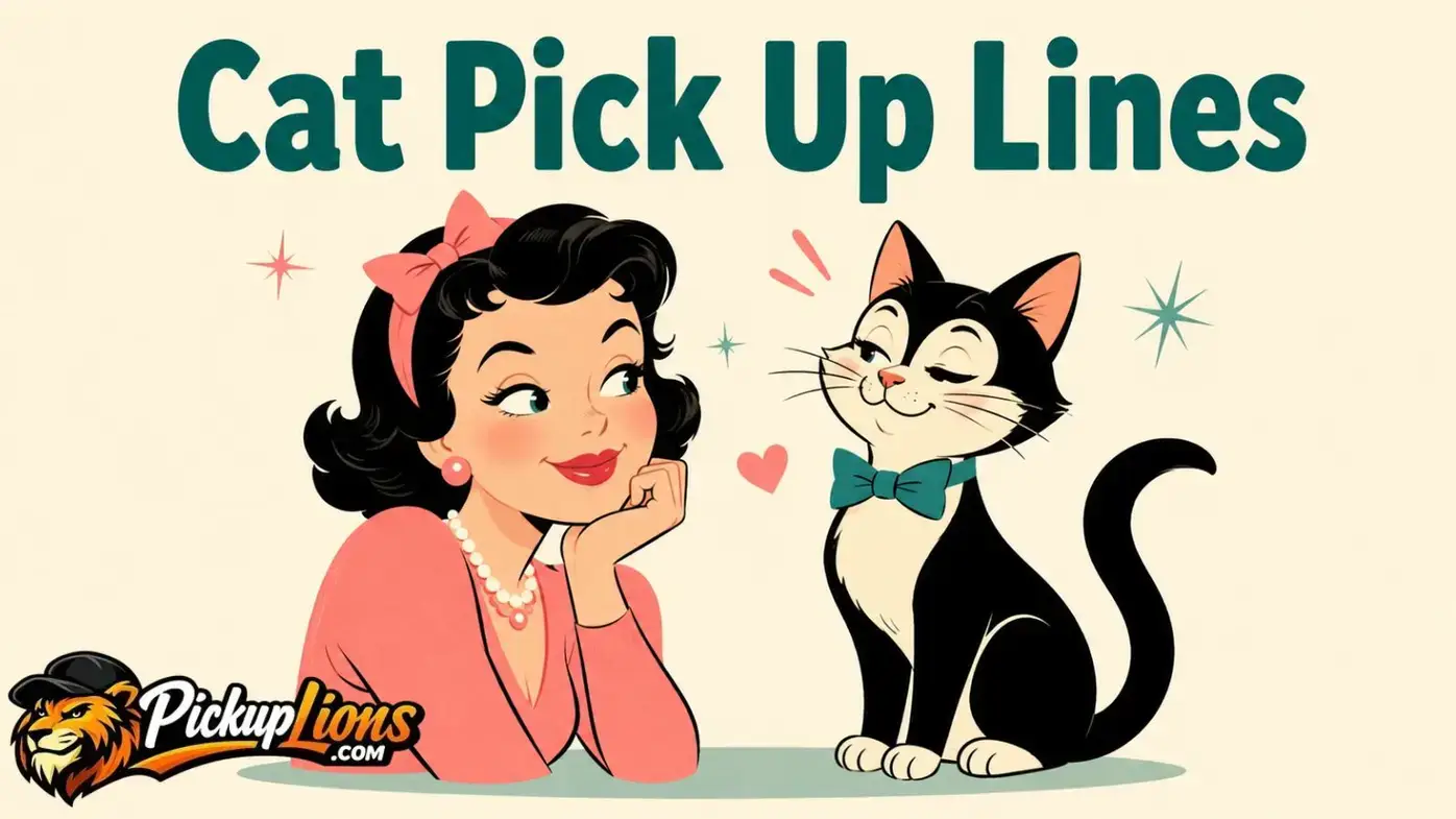 Cat Pick Up Lines