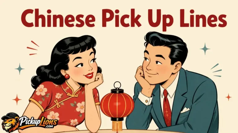 Chinese Pick Up Lines