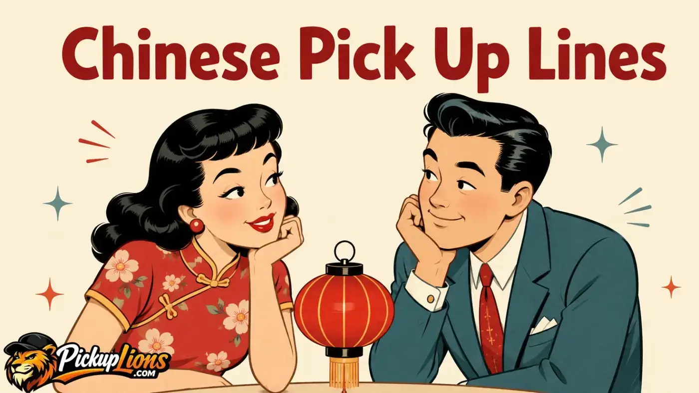 Chinese Pick Up Lines