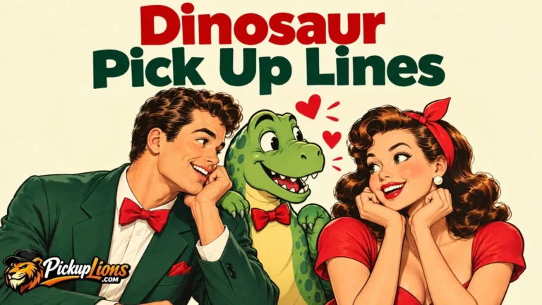 Dinosaur Pick Up Lines