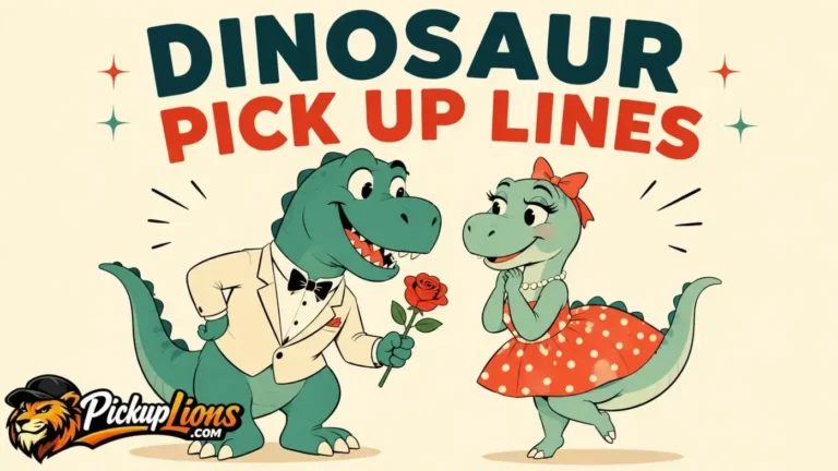 Dinosaur Pick Up Lines
