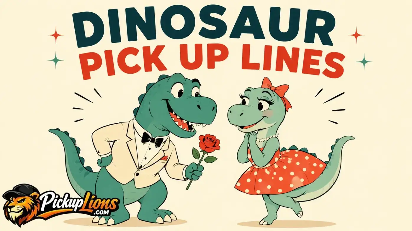 Dinosaur Pick Up Lines