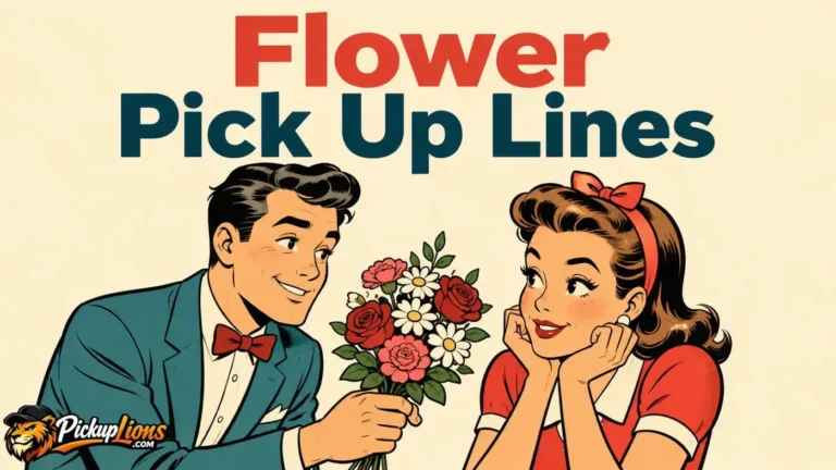 Flower Pick Up Lines