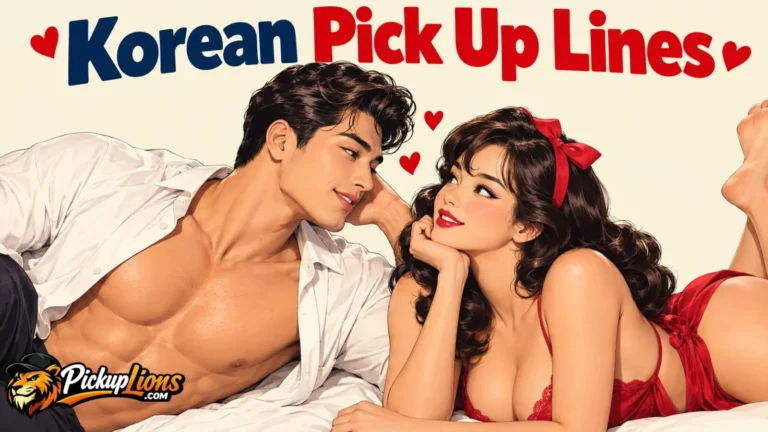 Korean Pick Up Lines