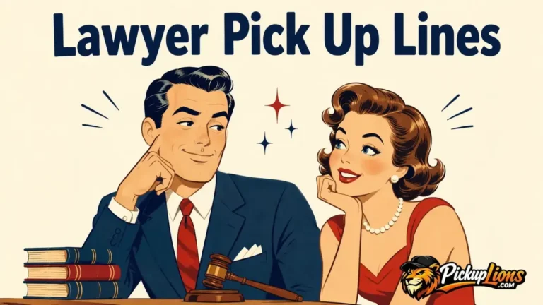 Lawyer Pick Up Lines