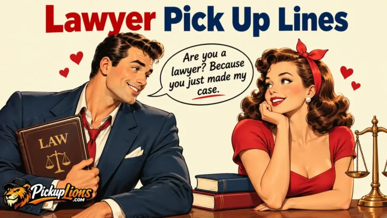 Lawyer Pick Up Lines