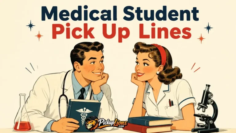 Medical Student Pick Up Lines