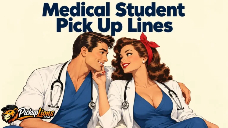 Medical Student Pick Up Lines