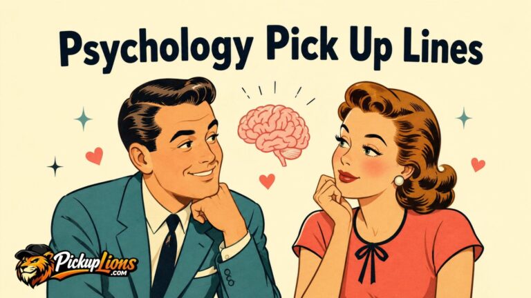 Psychology Pick Up Lines