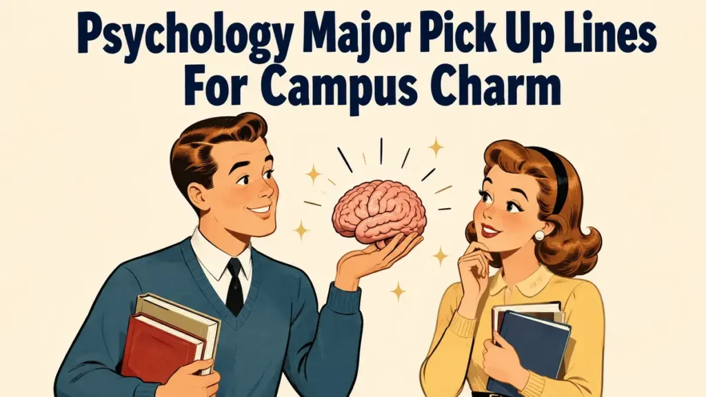 Psychology Major Pick Up Lines For Campus Charm