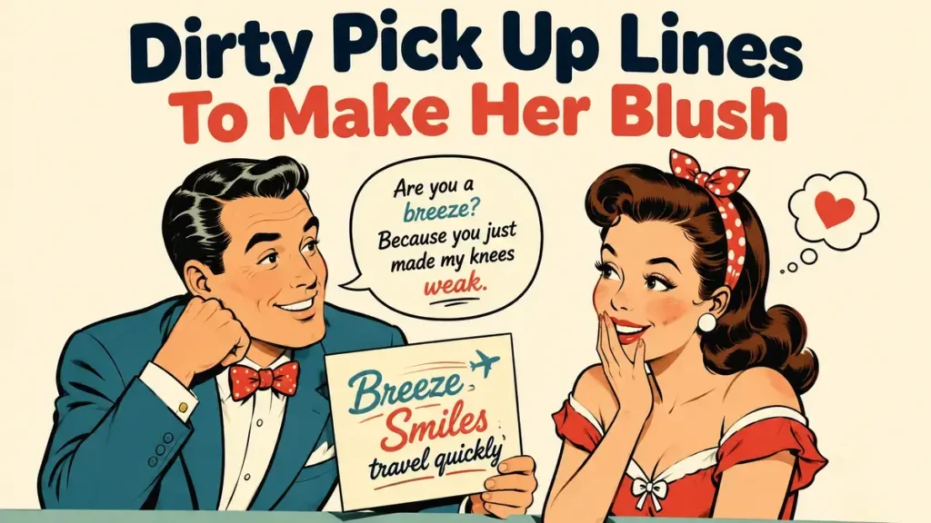 Dirty Pick Up Lines To Make Her Blush
