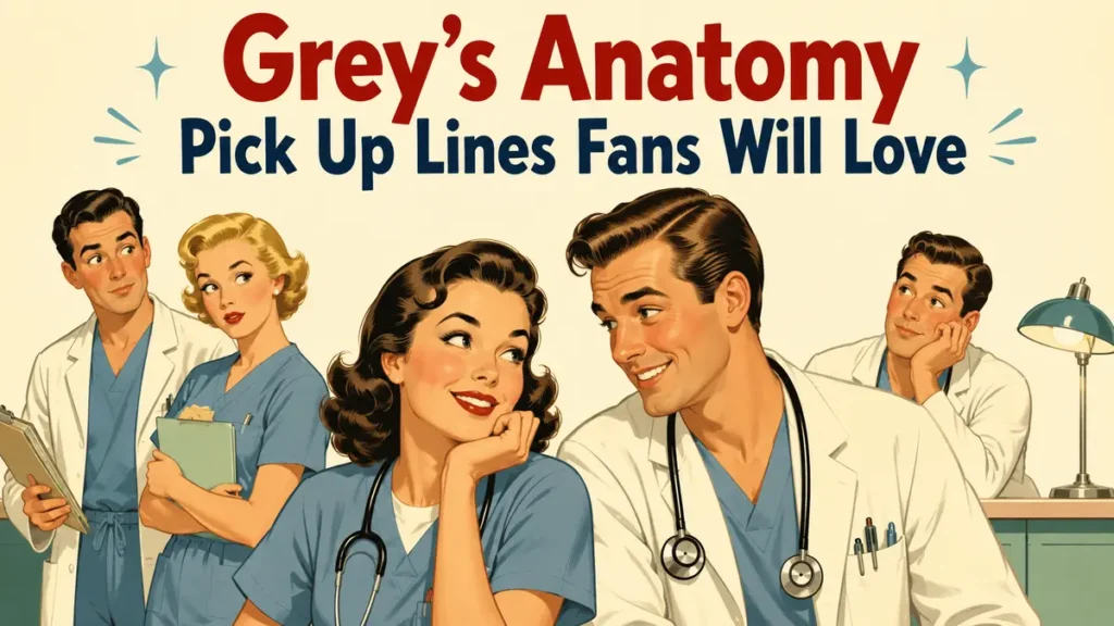 Grey's Anatomy Pick Up Lines Fans Will Love