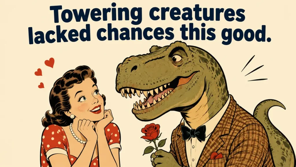 T Rex Pick Up Lines For Dino Lovers