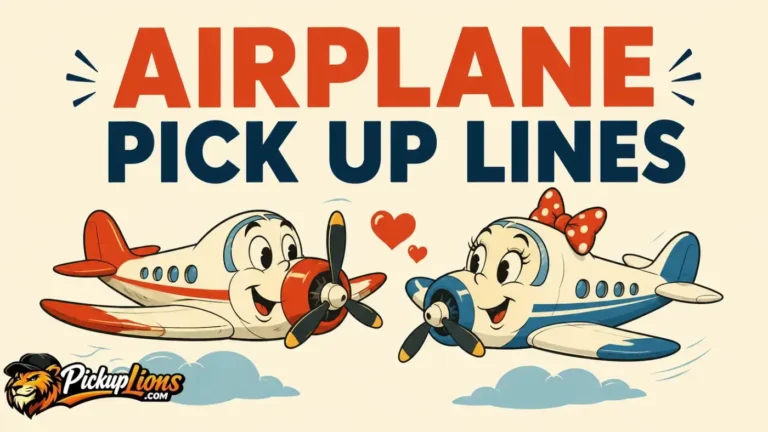 Airplane Pick Up Lines