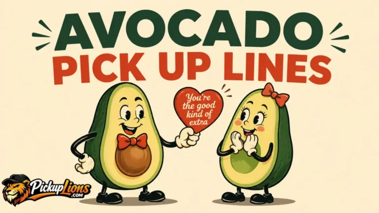 Avocado Pick Up Lines