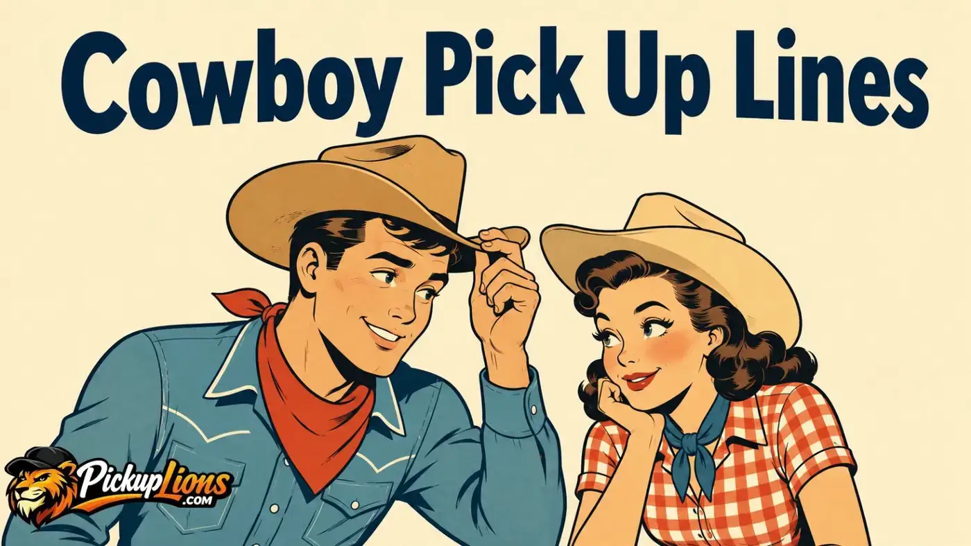 Cowboy Pick Up Lines