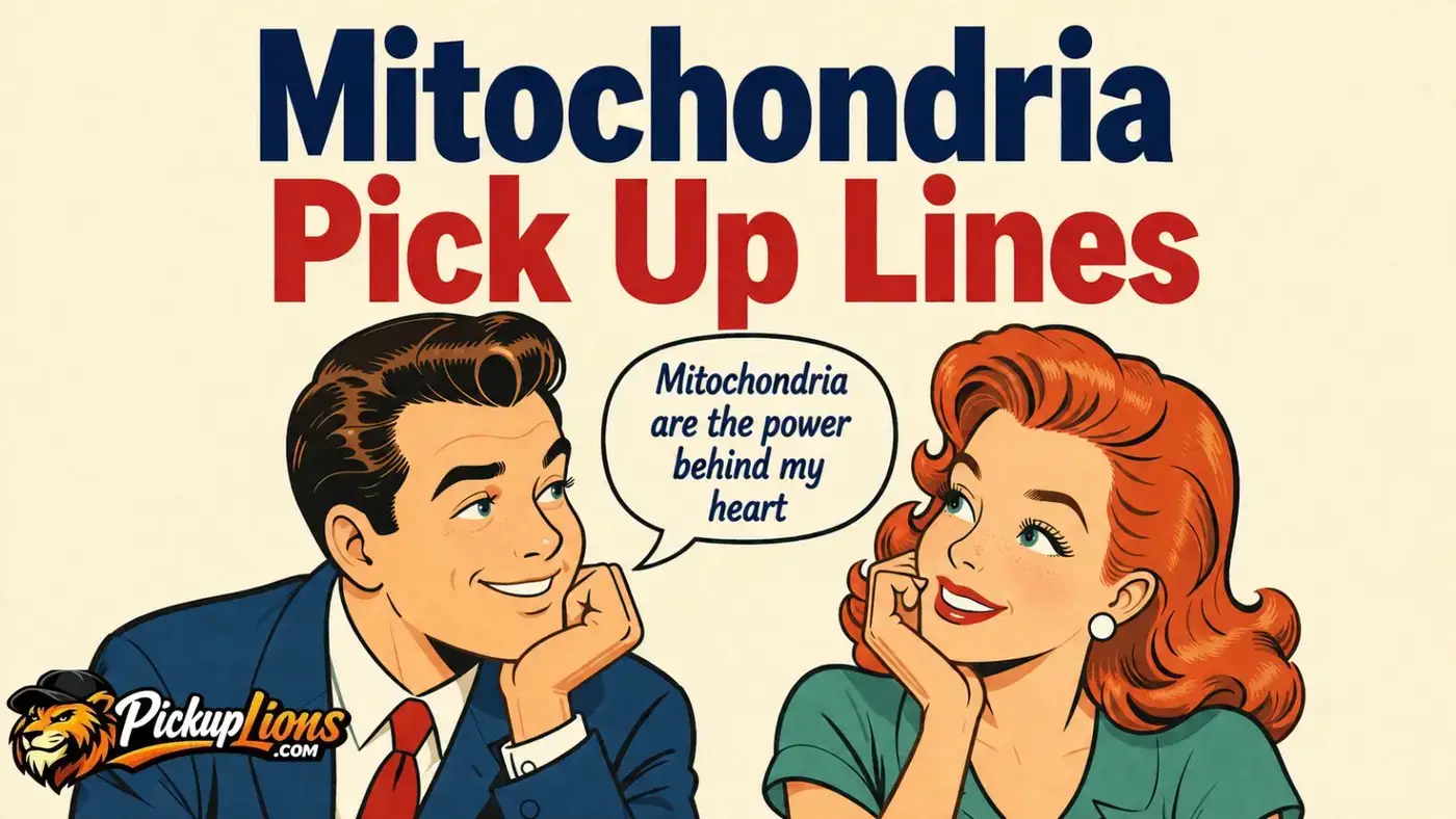 Mitochondria Pick Up Lines