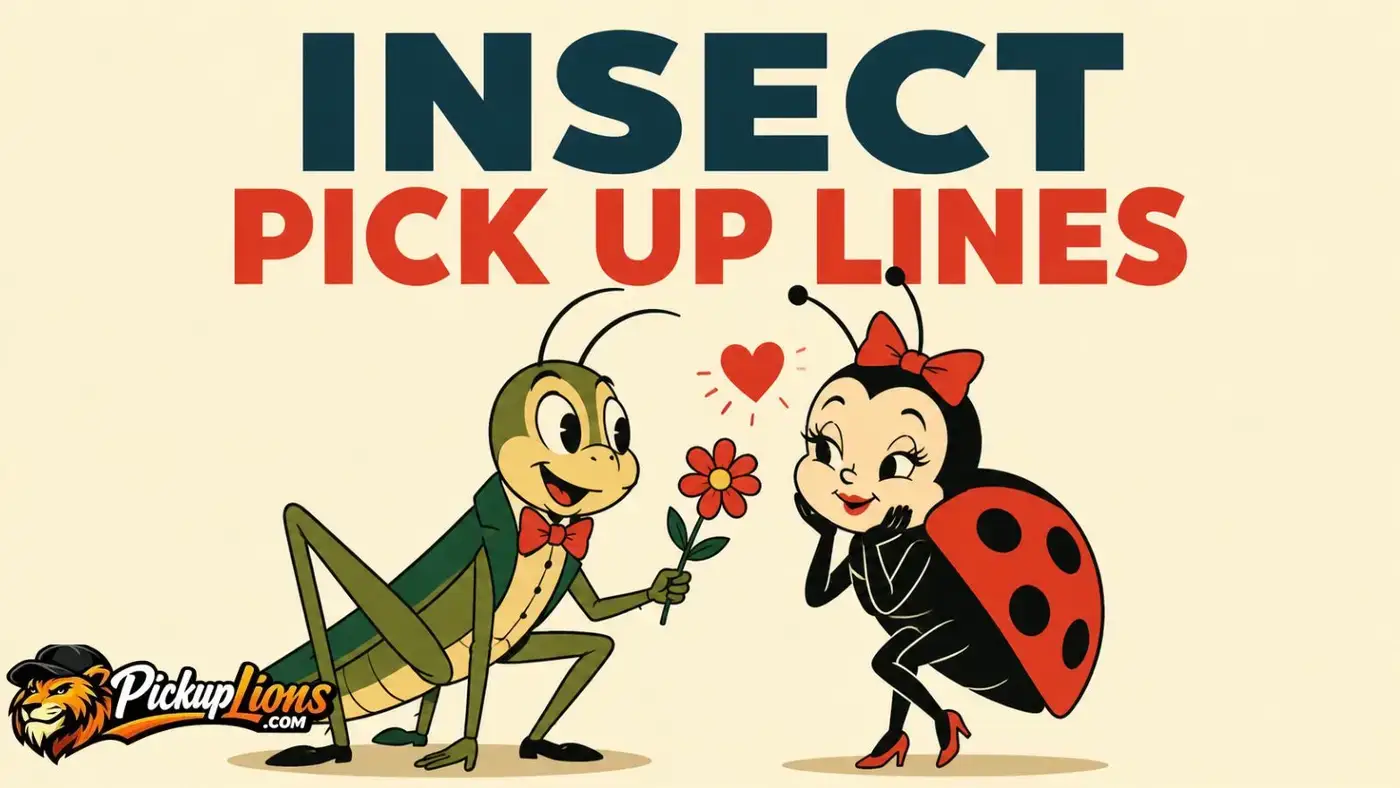 Insect Pick Up Lines