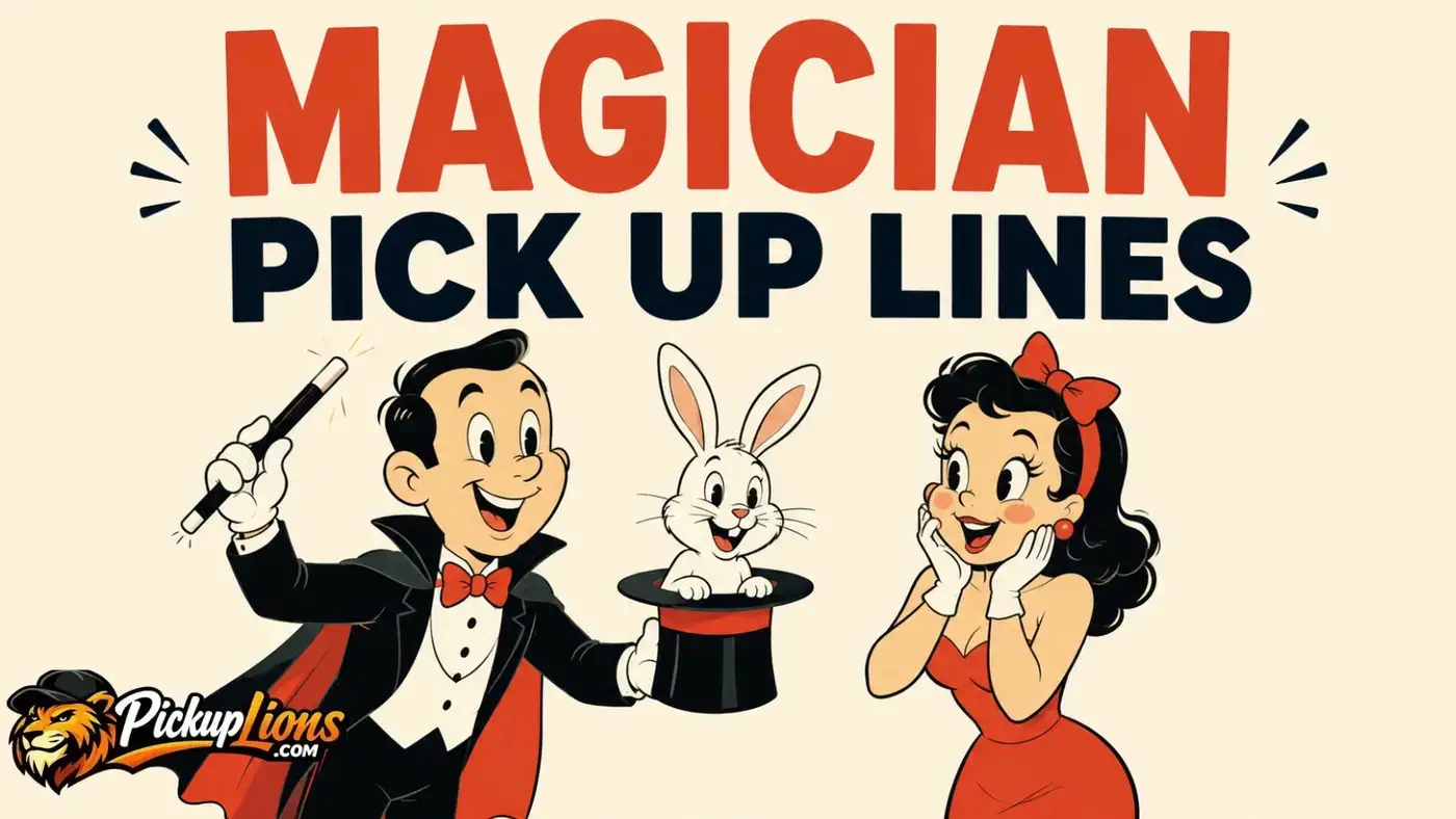 Magician Pick Up Lines