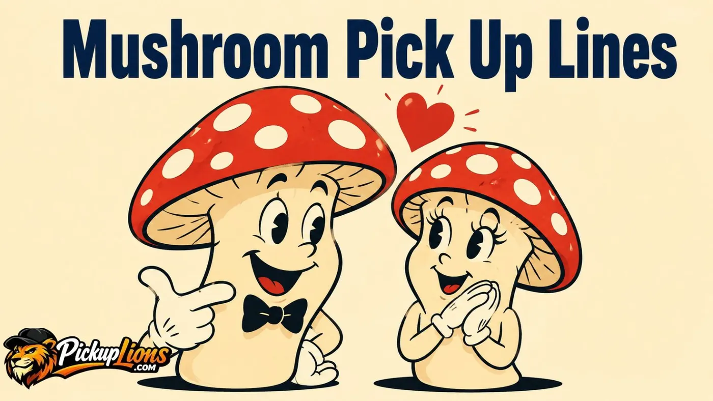 Mushroom Pick Up Lines