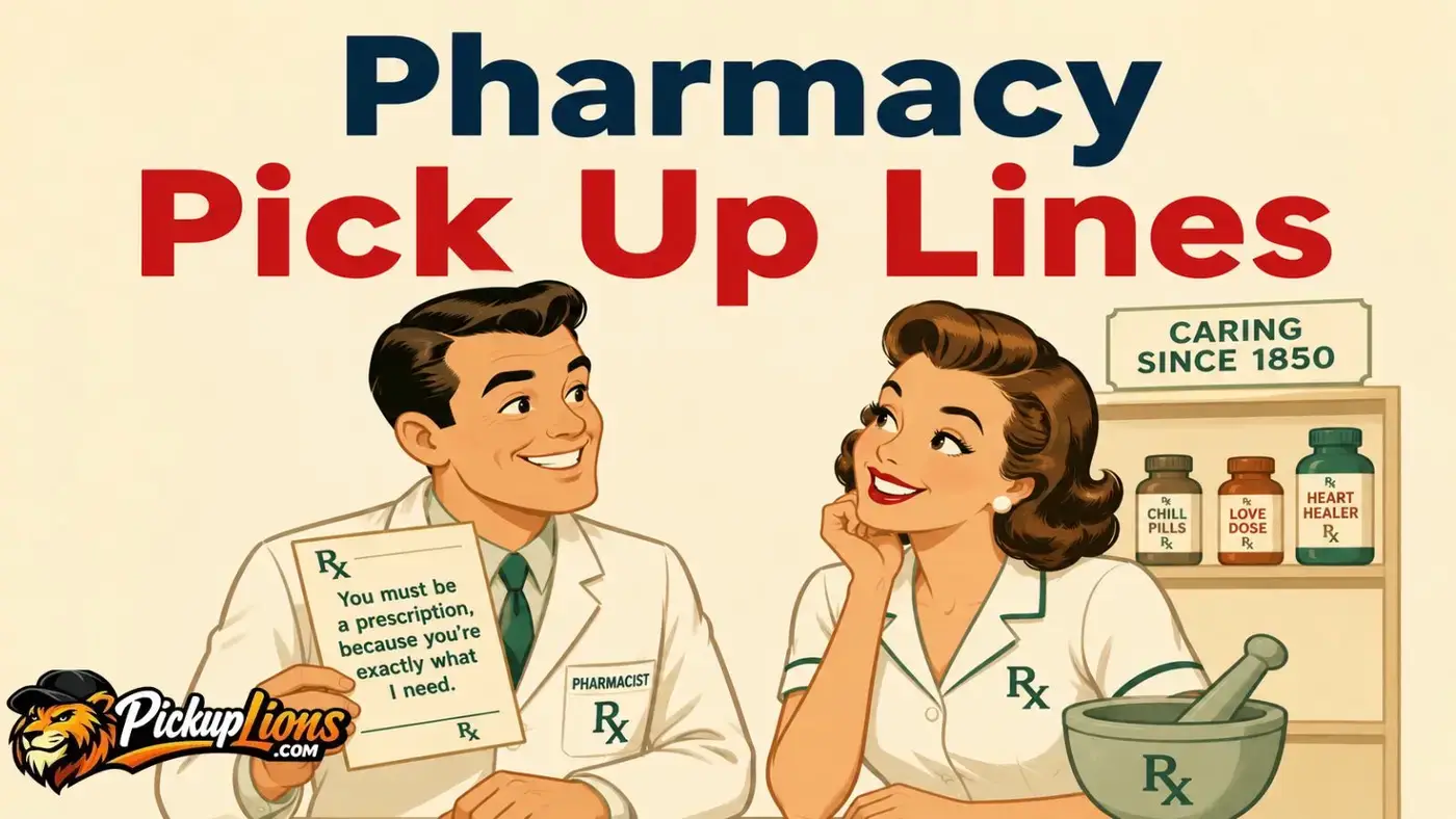 Pharmacy Pick Up Lines