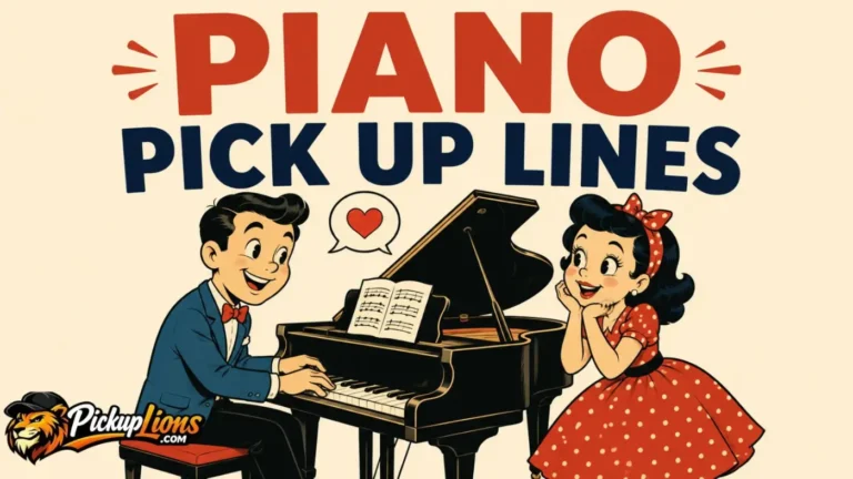 Piano Pick Up Lines