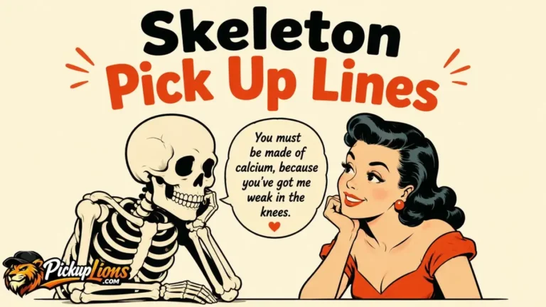 Skeleton Pick Up Lines