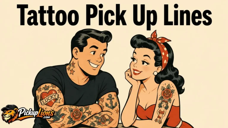 Tattoo Pick Up Lines