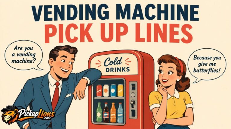 Vending Machine Pick Up Lines