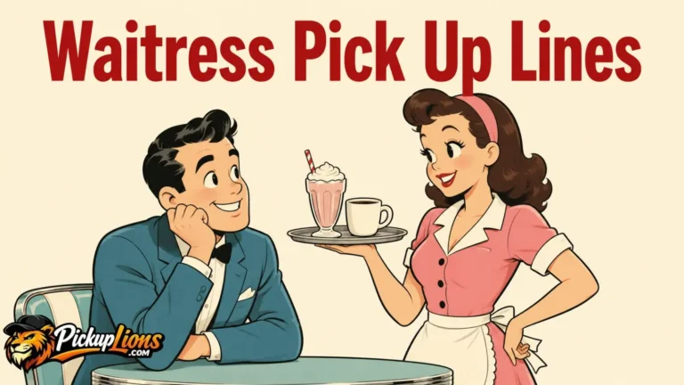 Waitress Pick Up Lines
