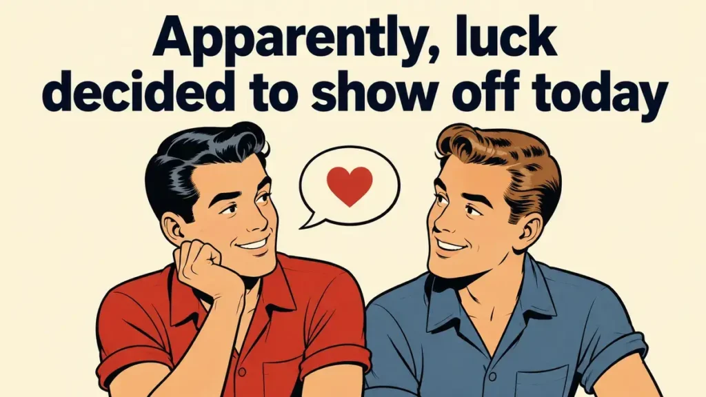 Funniest Gay Pickup Lines To End With