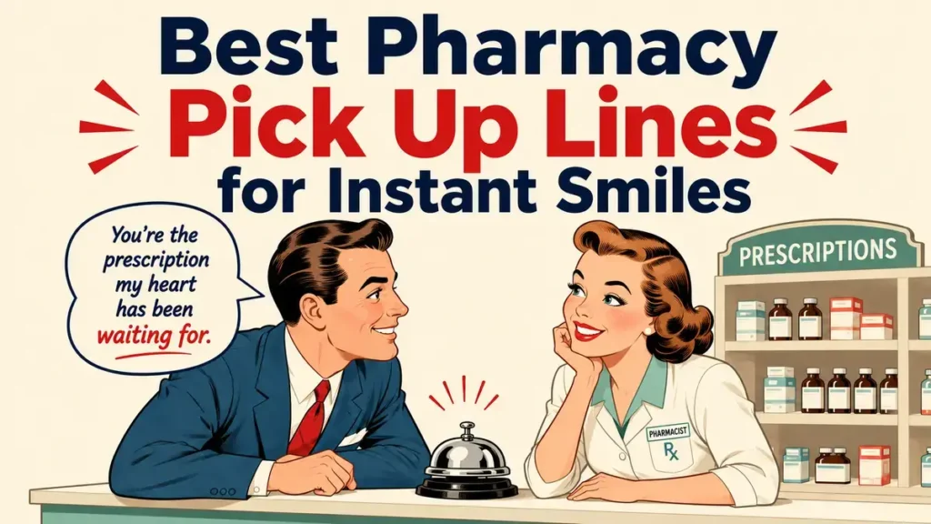 Best Pharmacy Pick Up Lines for Instant Smiles
