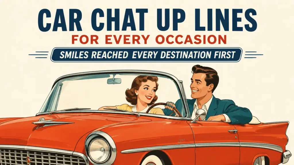 Car Chat Up Lines For Every Occasion