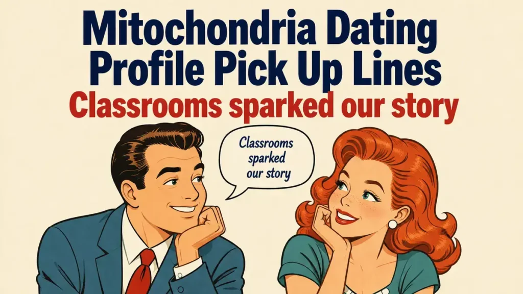 Mitochondria Dating Profile Pick Up Lines