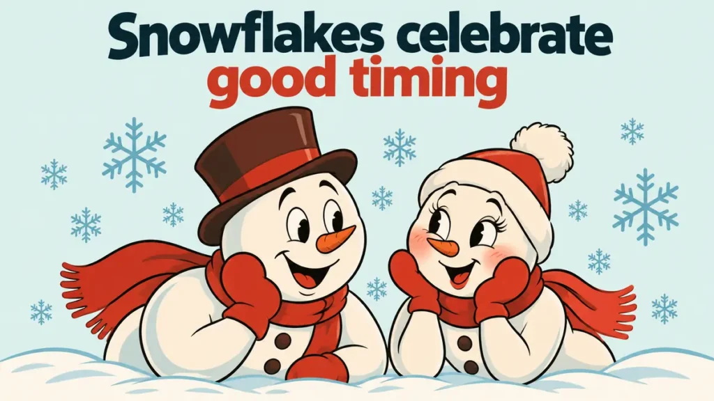 Winter Snow Pick Up Lines Collection