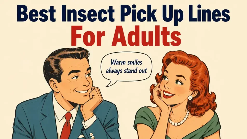 Best Insect Pick Up Lines For Adults