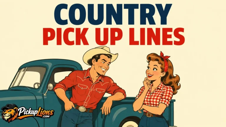 Country Pick Up Lines