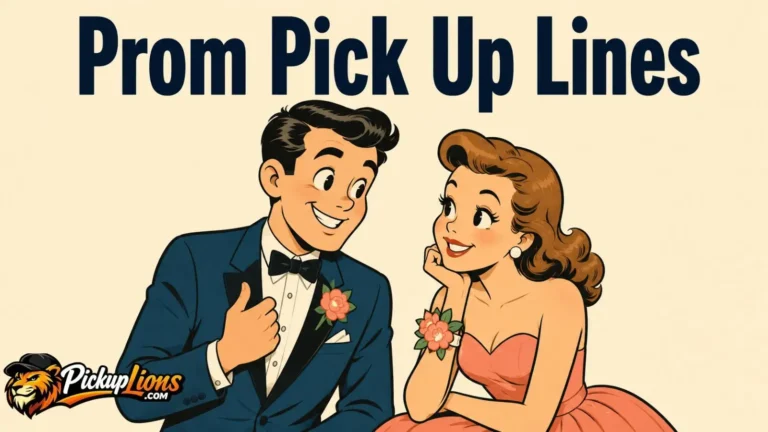 Prom Pick Up Lines