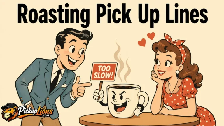 Roasting Pick Up Lines