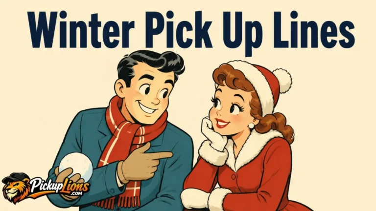 Winter Pick up Lines
