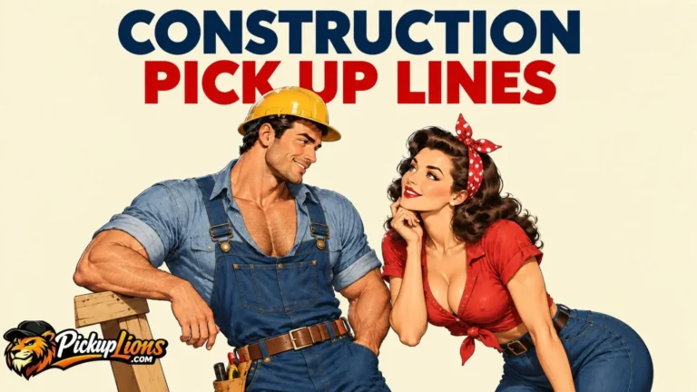 Construction Pick Up Lines