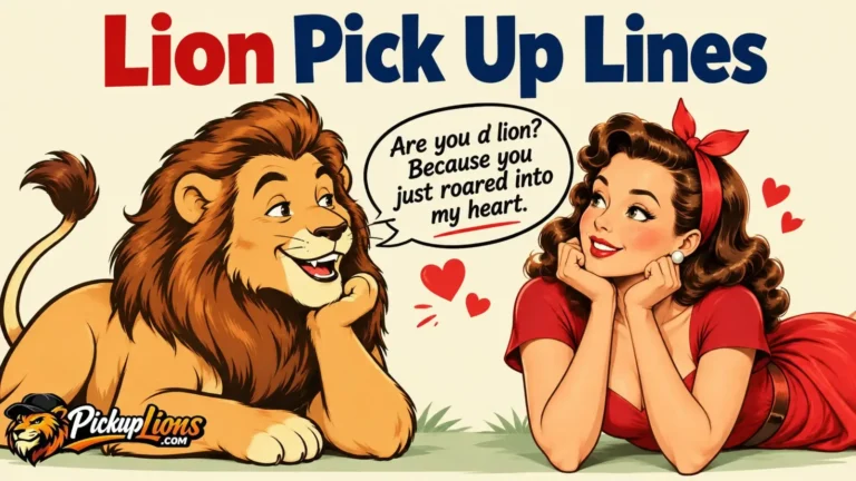 lion Pick Up Lines