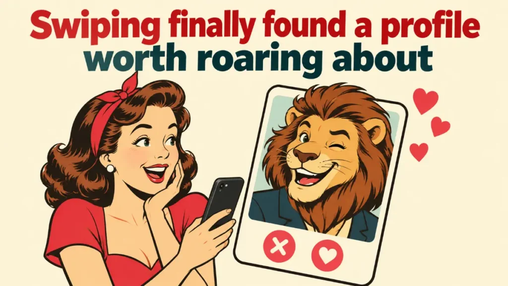 Lion Pick Up Lines For Tinder Matches