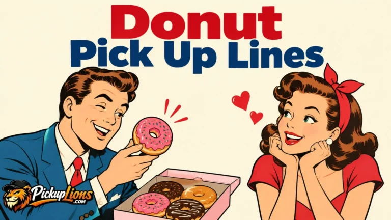 Donut Pick Up Lines