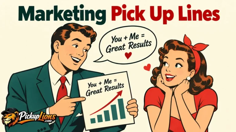 Marketing Pick Up Lines