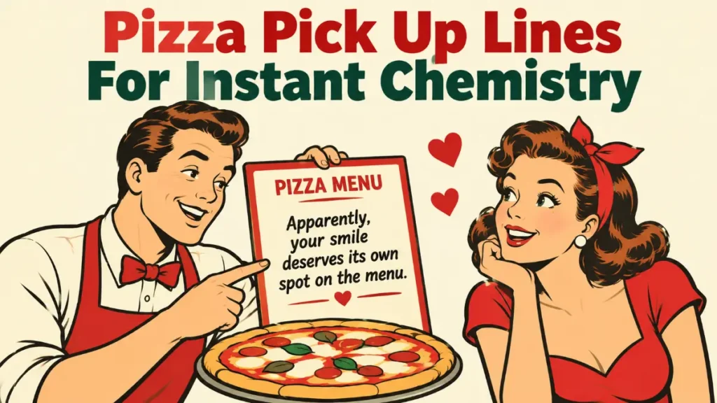 Pizza Pick Up Lines For Instant Chemistry