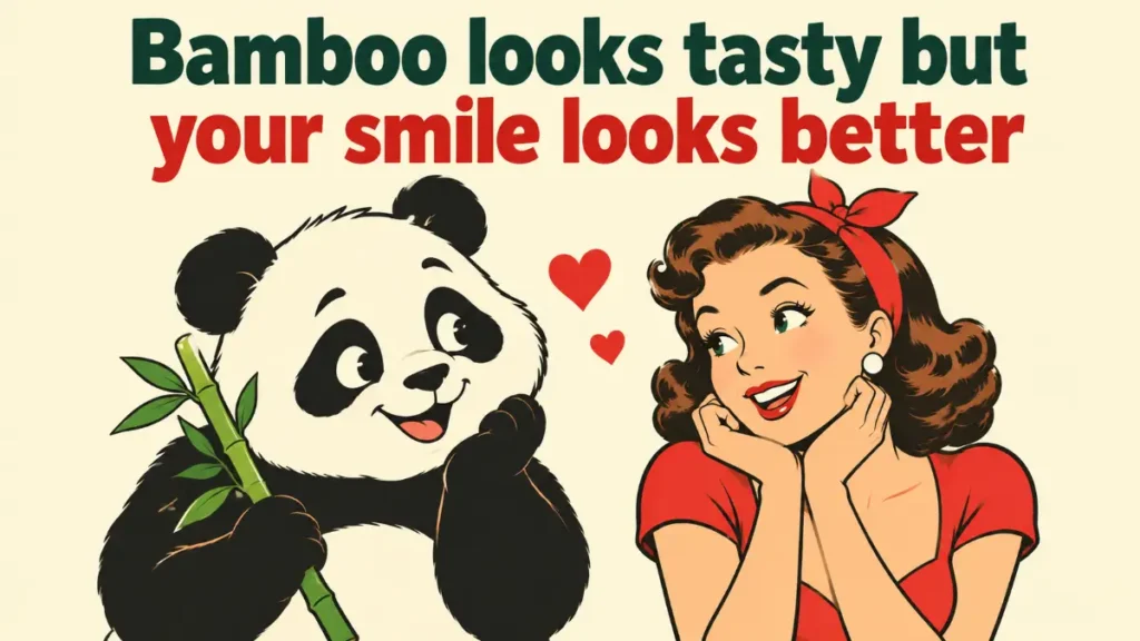 Funny Panda Pick Up Lines For Playful Flirting