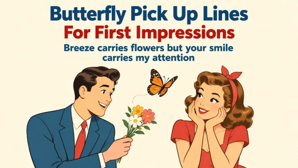 Butterfly Pick Up Lines For First Impressions